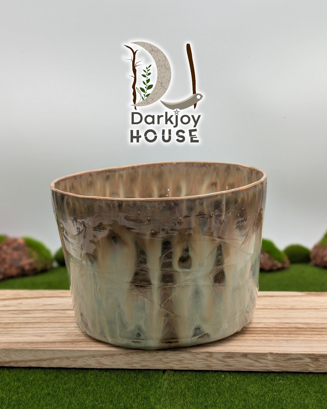 Earthen Glow Pot