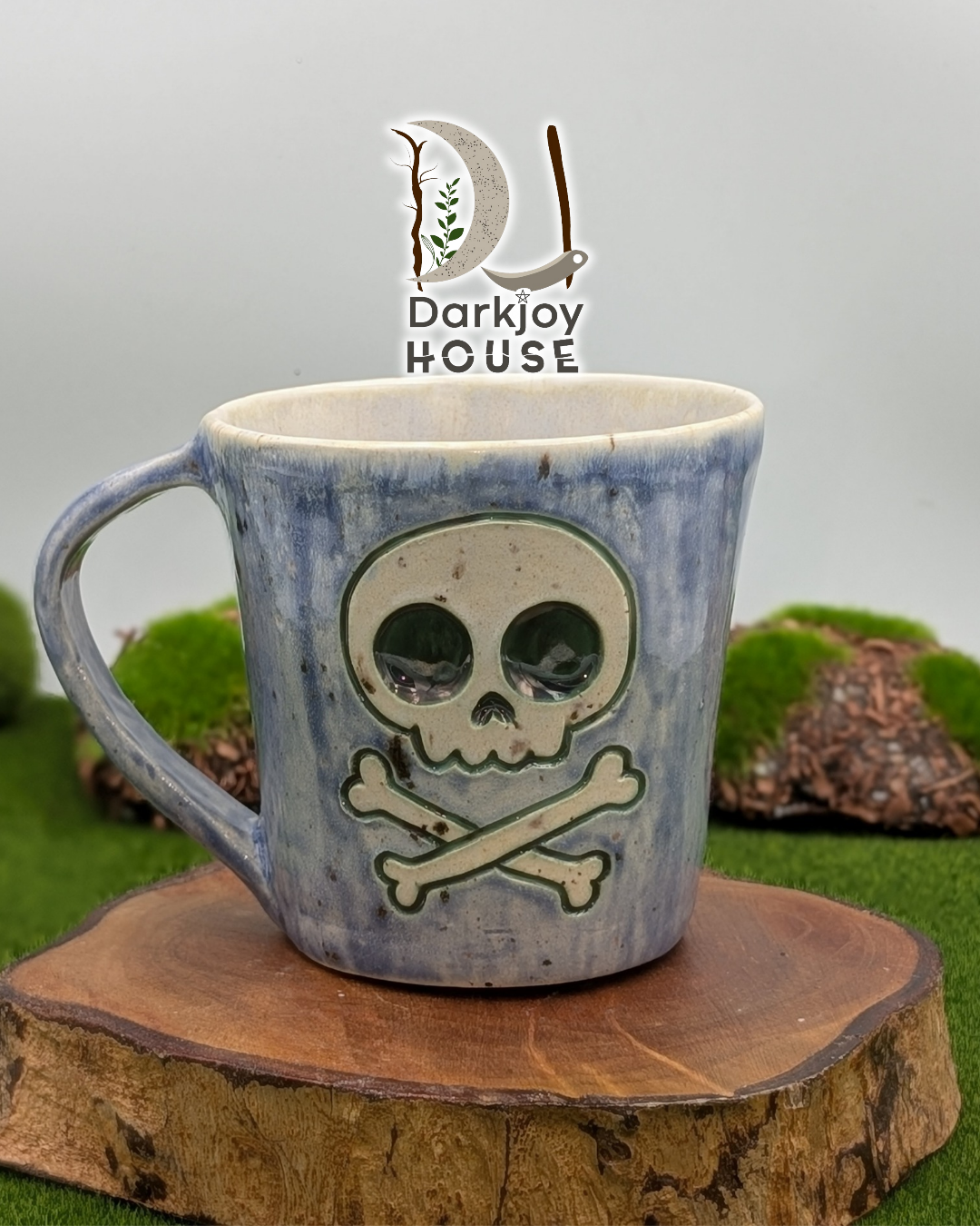 Midnight Brew Skull Mugs