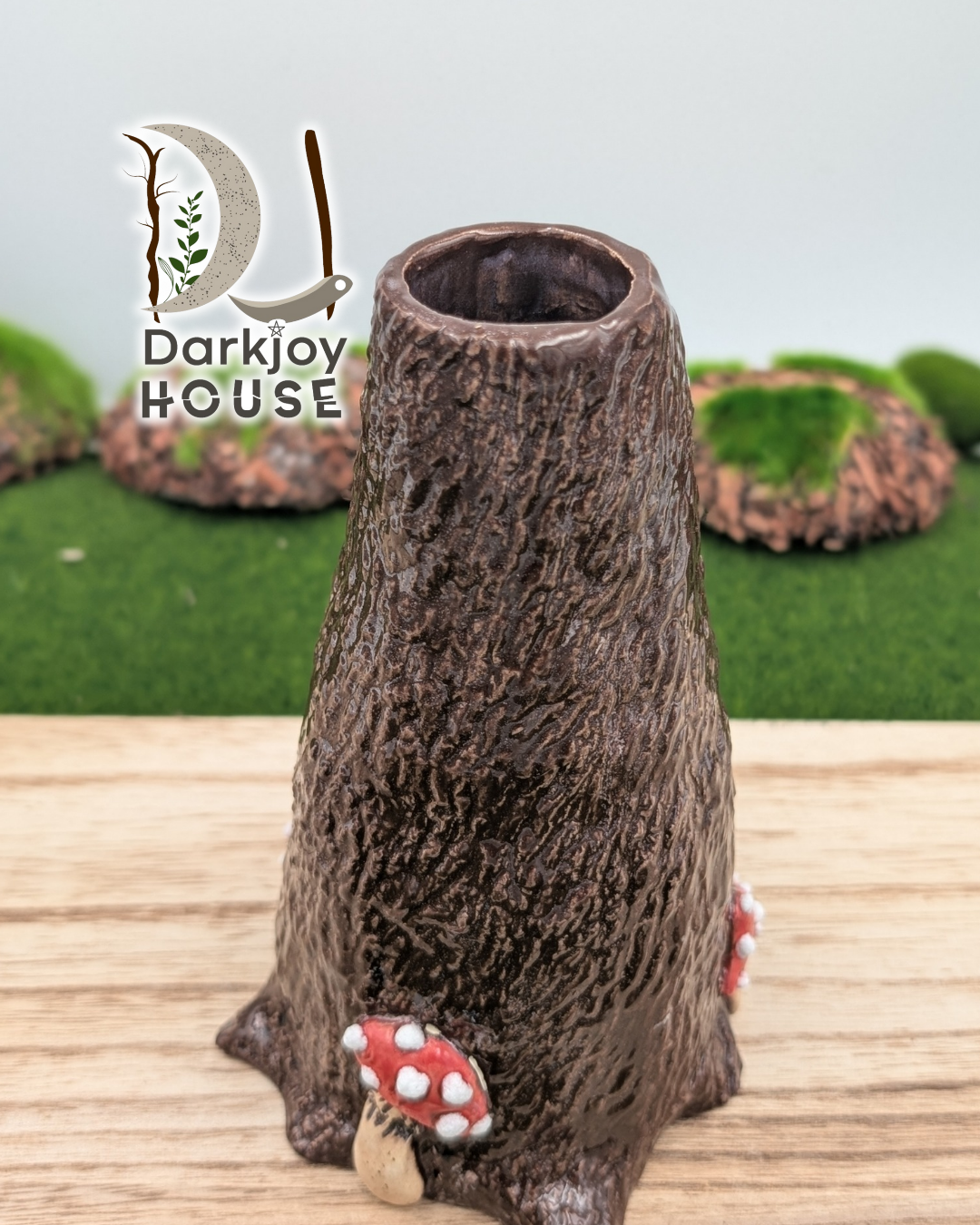 Tree Trunk Dispenser- Enchanted Forest Collection