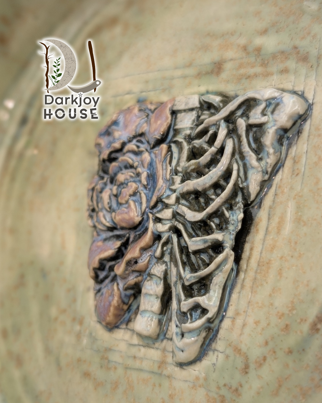 Blooming Bones Ashtray