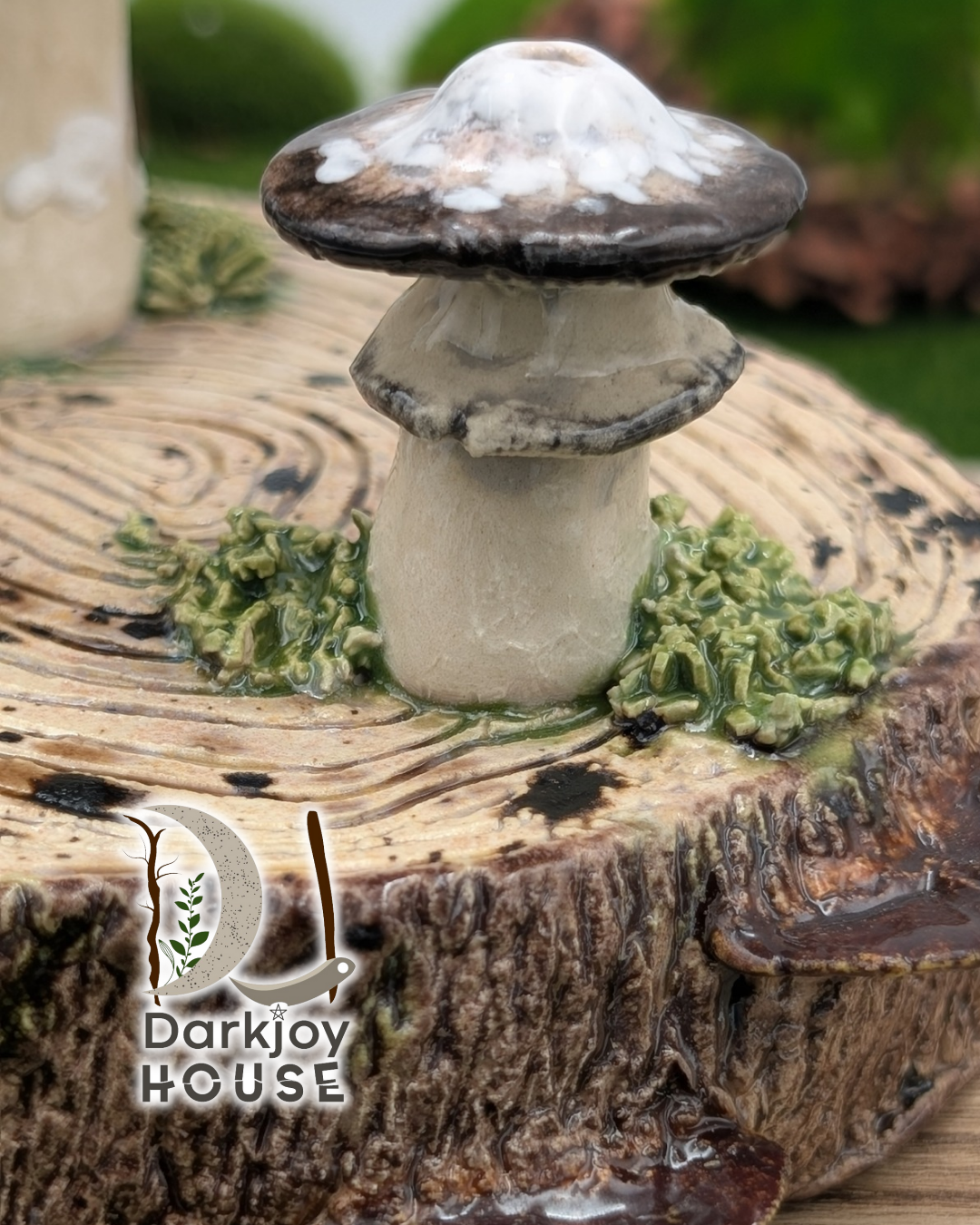 Inky Cap Mushroom Mini Altar- Enchanted Forest Collection