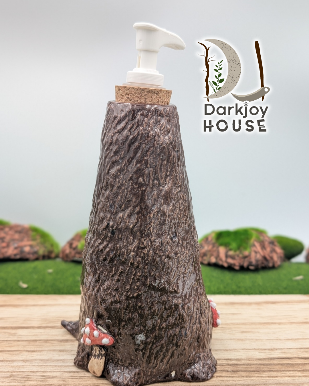 Tree Trunk Dispenser- Enchanted Forest Collection