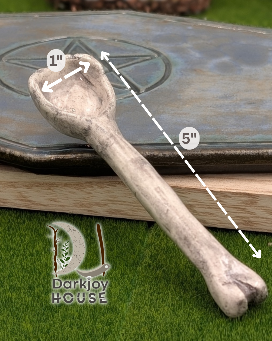 Coffin Charcuterie Tray with Spoon