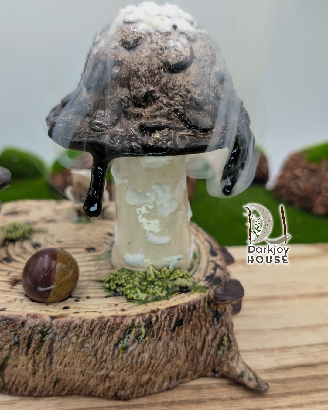 Inky Cap Mushroom Mini Altar- Enchanted Forest Collection
