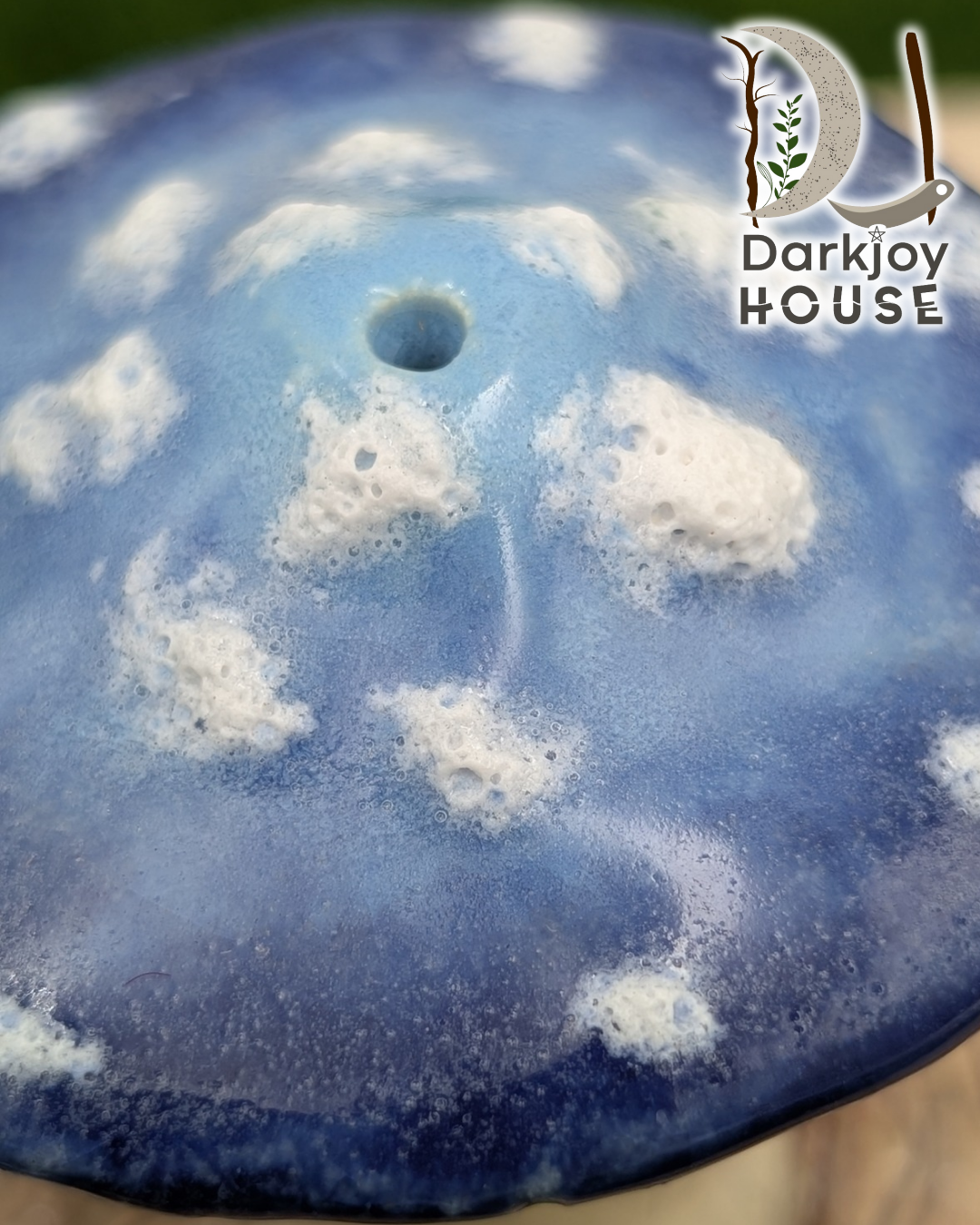 Indigo Mushroom Mini Altar- Enchanted Forest Collection
