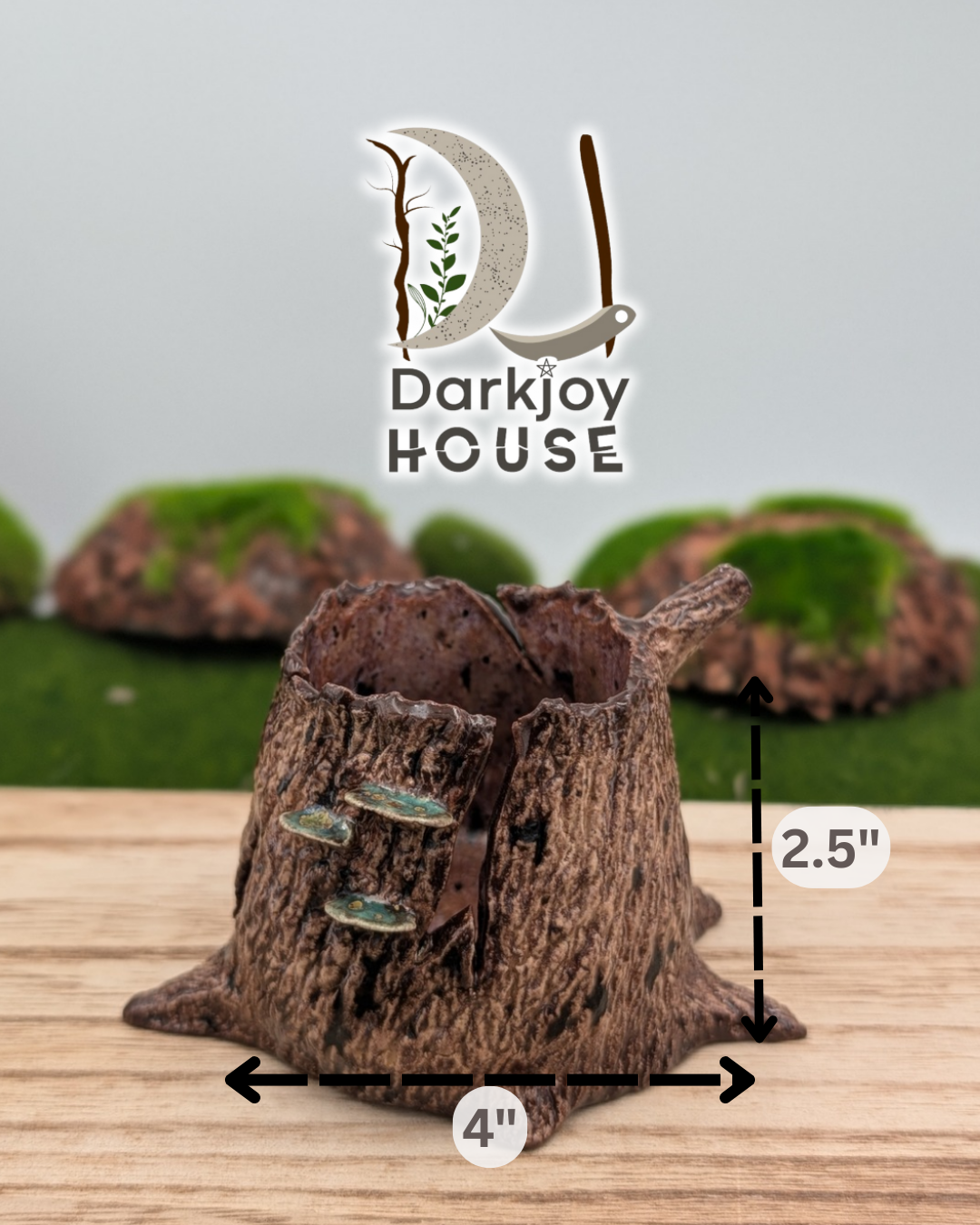 Mystic Trunk Incense & Candle Holder – Enchanted Forest Collection