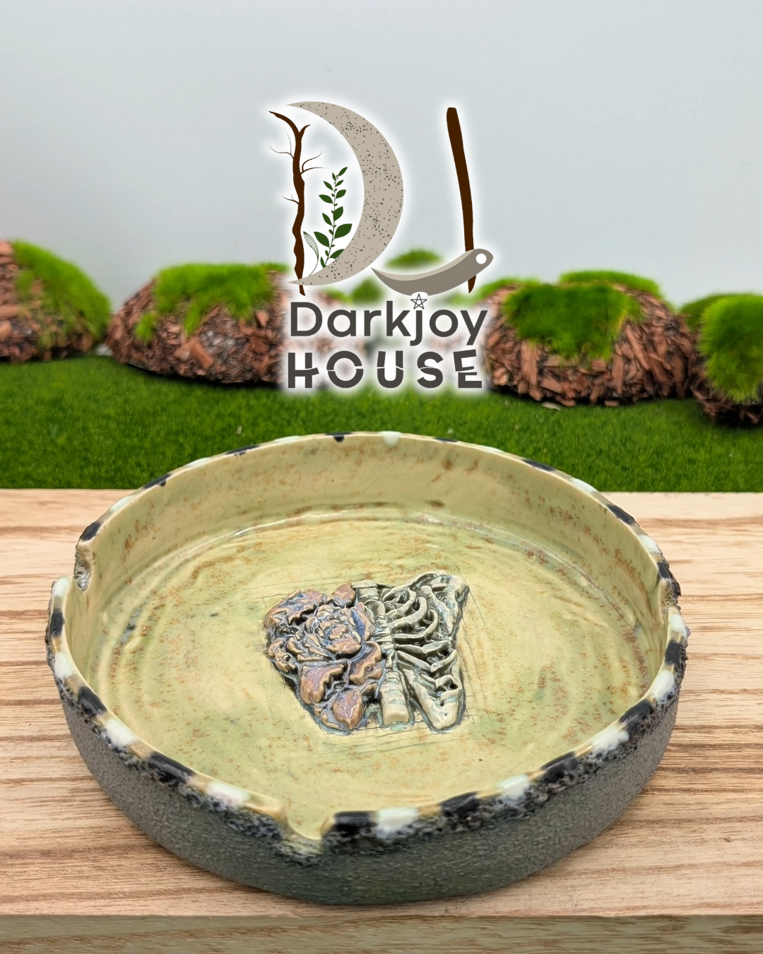Blooming Bones Ashtray