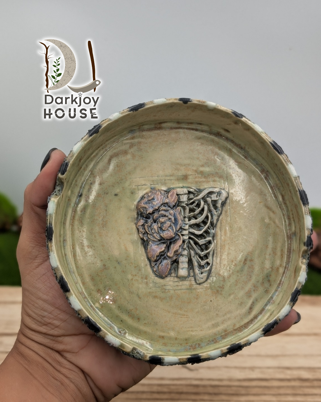 Blooming Bones Ashtray