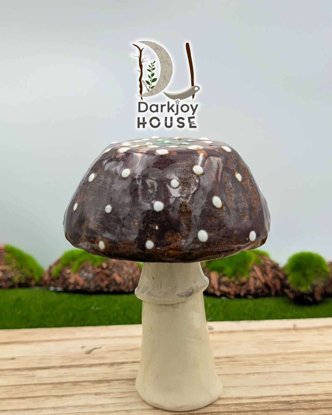 Secret Mushroom Ashtrays –Multifunctional Sculptural Pieces -Enchanted Forest Collection