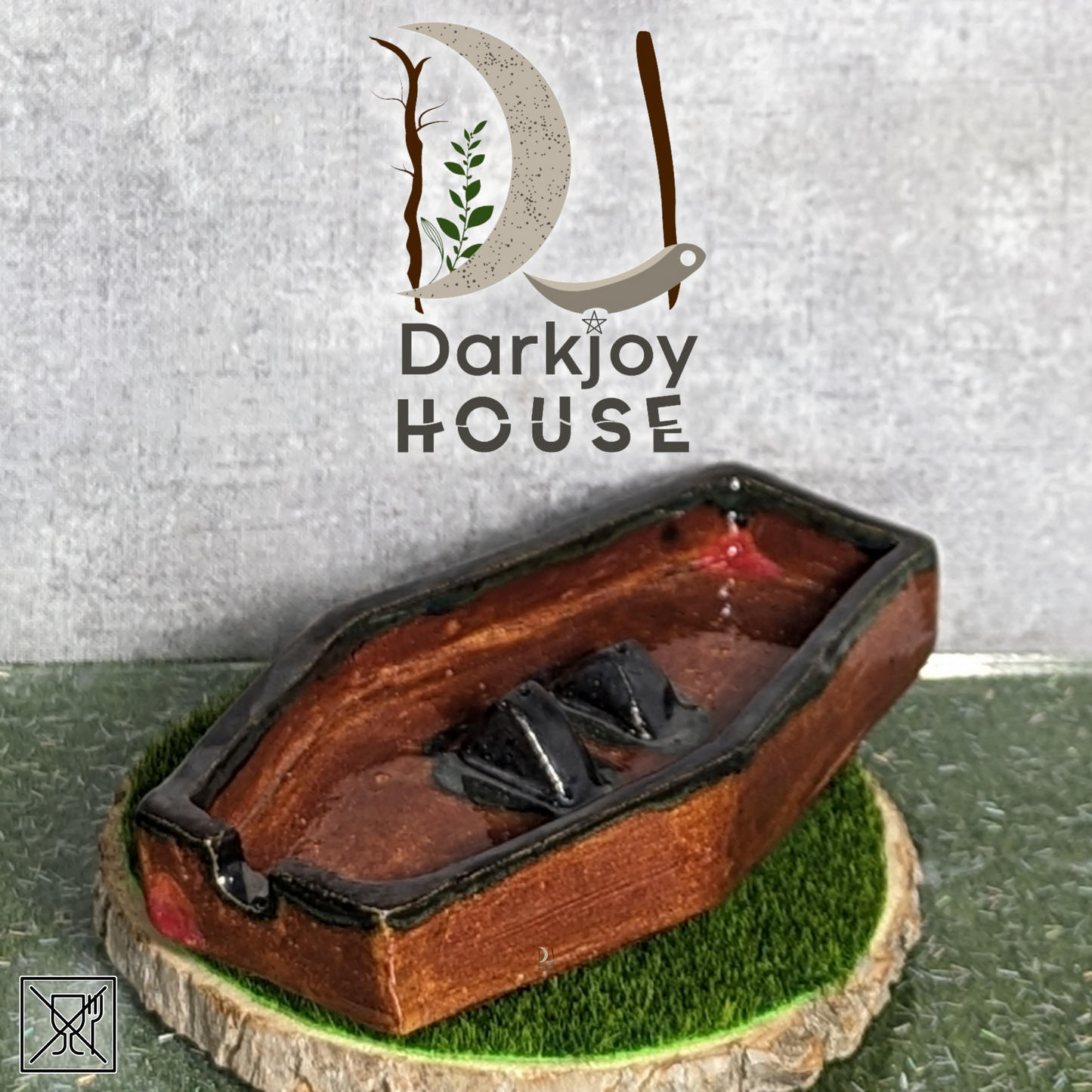 Coffin Multi purpose Incense Holder