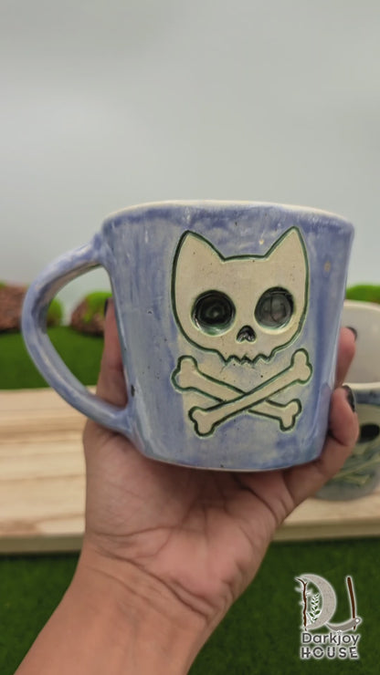 Midnight Brew Skull Mugs