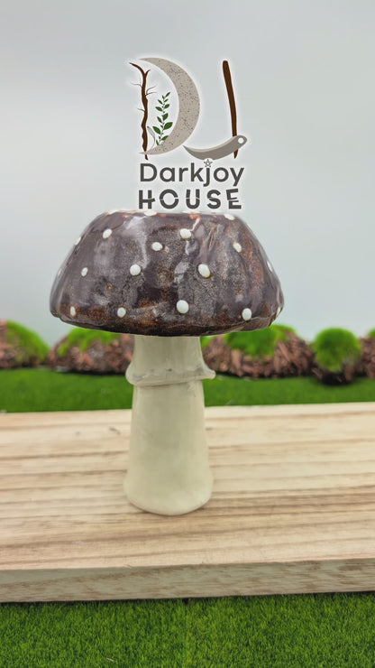 Secret Mushroom Ashtrays –Multifunctional Sculptural Pieces -Enchanted Forest Collection