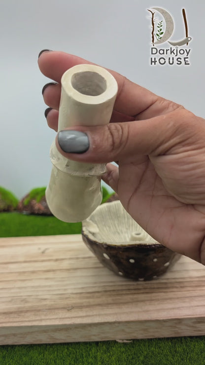 Secret Mushroom Ashtrays –Multifunctional Sculptural Pieces -Enchanted Forest Collection
