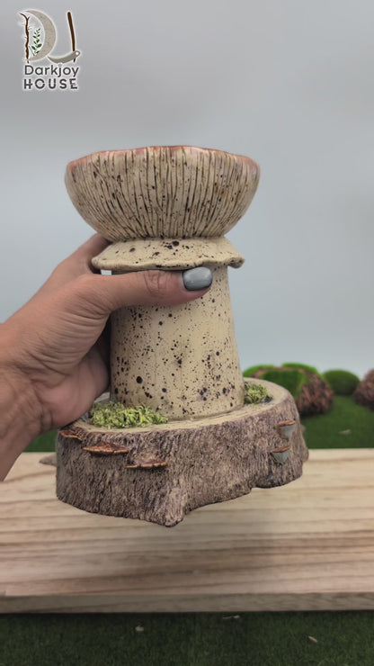 Wax/Oil Burner Mushroom -Enchanted Forest Collection