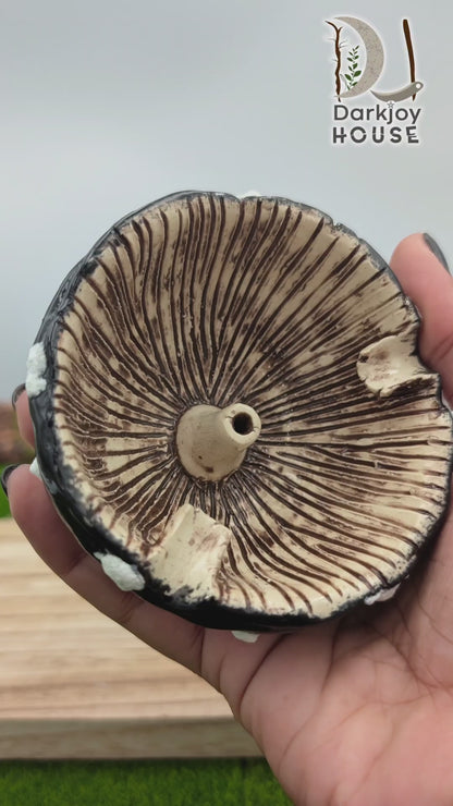 Secret Mushroom Ashtrays –Multifunctional Sculptural Pieces -Enchanted Forest Collection