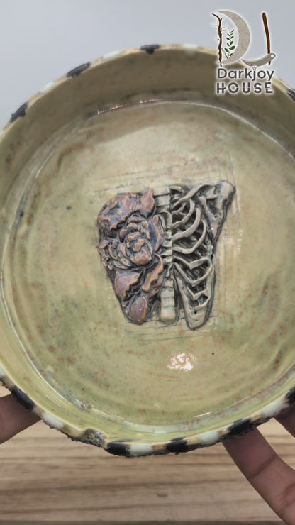 Blooming Bones Ashtray
