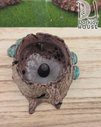 Mystic Trunk Incense & Candle Holder – Enchanted Forest Collection