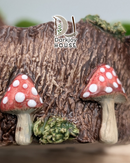 Tree Stump Ashtray- Enchanted Forest Collection