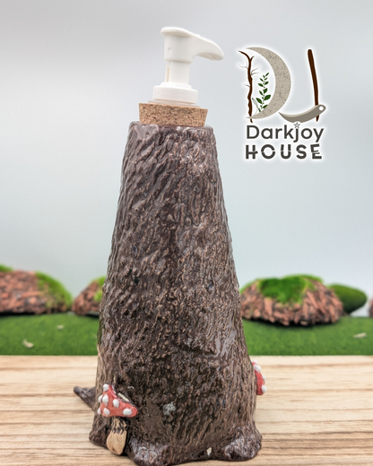 Tree Trunk Dispenser- Enchanted Forest Collection