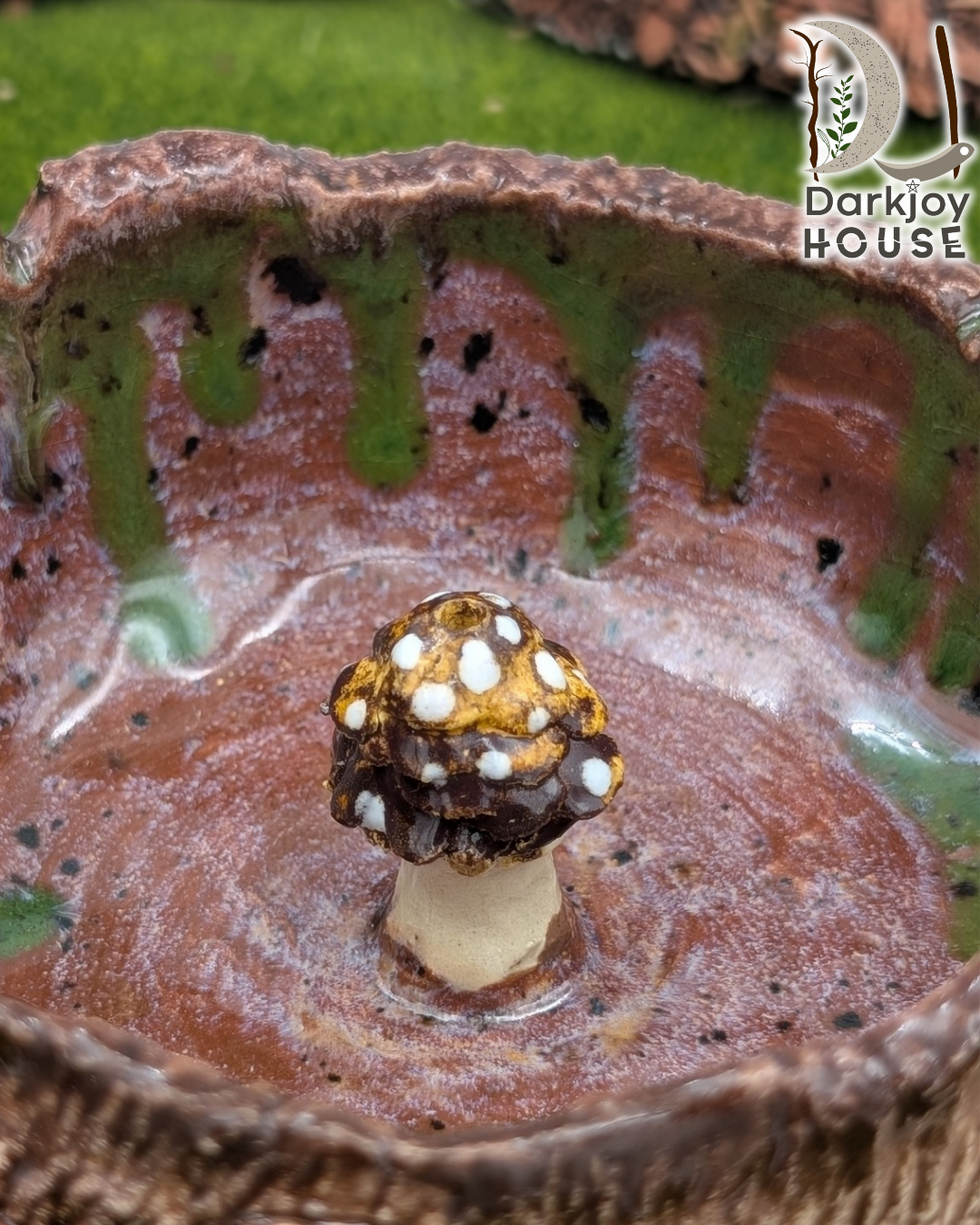Tree Stump Ashtray- Enchanted Forest Collection