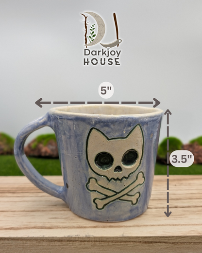 Midnight Brew Skull Mugs