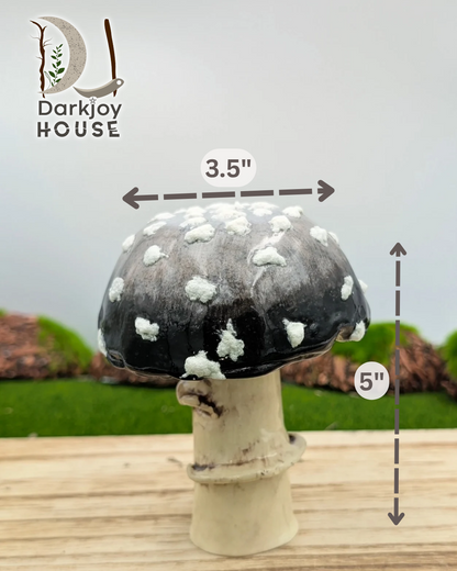 Secret Mushroom Ashtrays –Multifunctional Sculptural Pieces -Enchanted Forest Collection