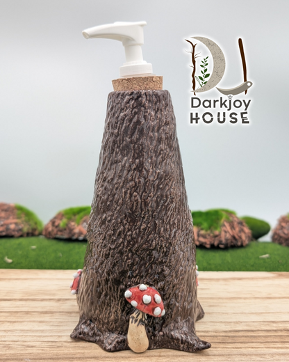 Tree Trunk Dispenser- Enchanted Forest Collection