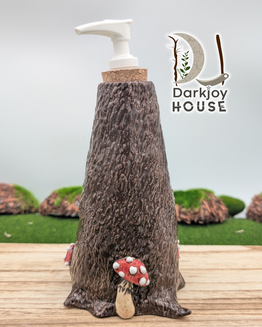 Tree Trunk Dispenser- Enchanted Forest Collection