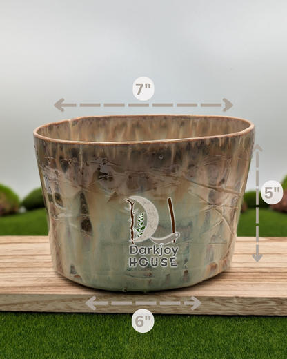 Earthen Glow Pot