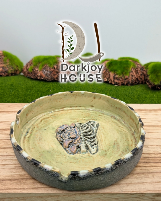 Blooming Bones Ashtray