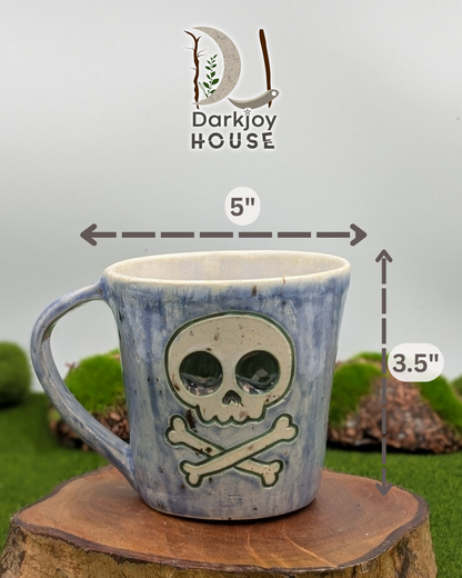 Midnight Brew Skull Mugs